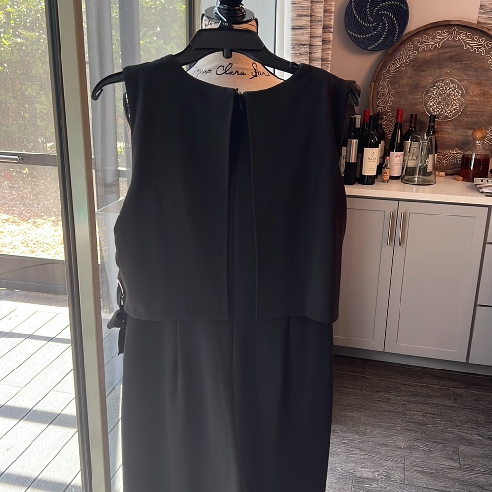 Black sleeveless jumpsuit - Picture 3 of 4